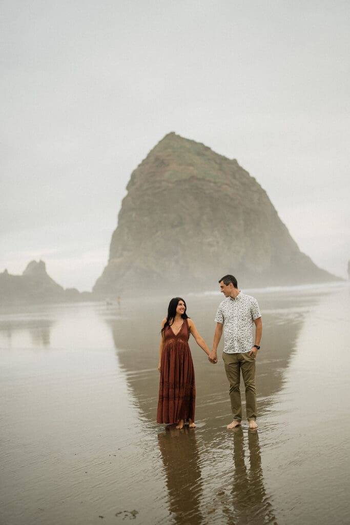 Cannon Beach Engagement -