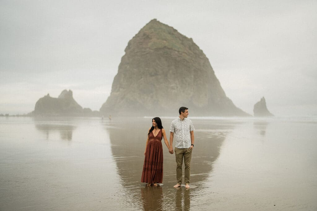 Cannon Beach Engagement -