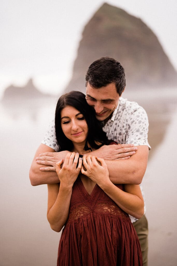 Cannon Beach Engagement -