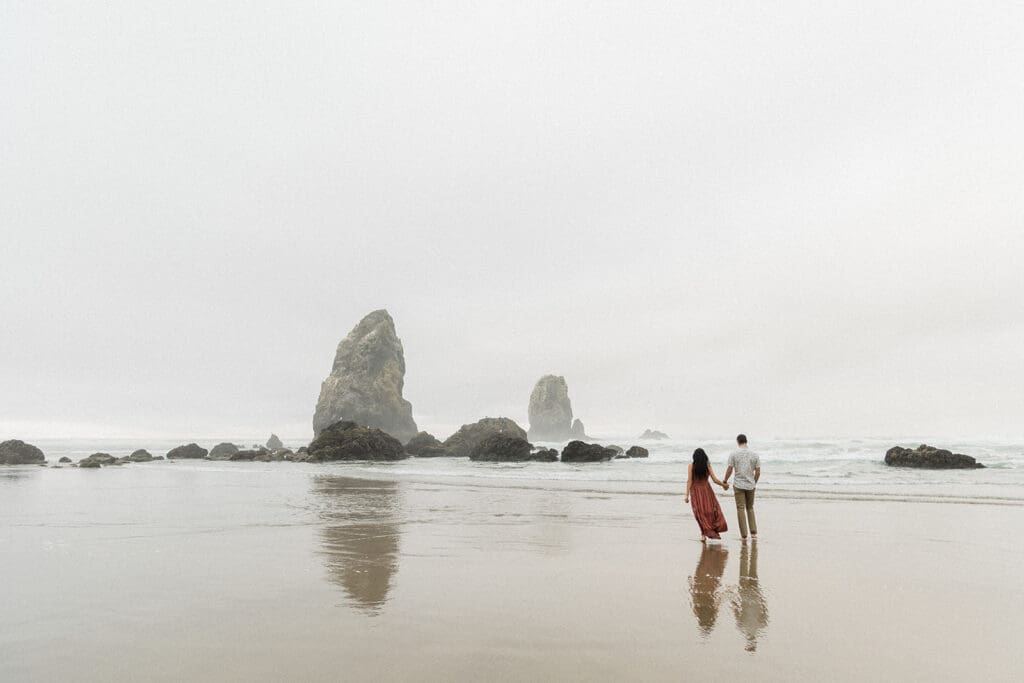 Cannon Beach Engagement -