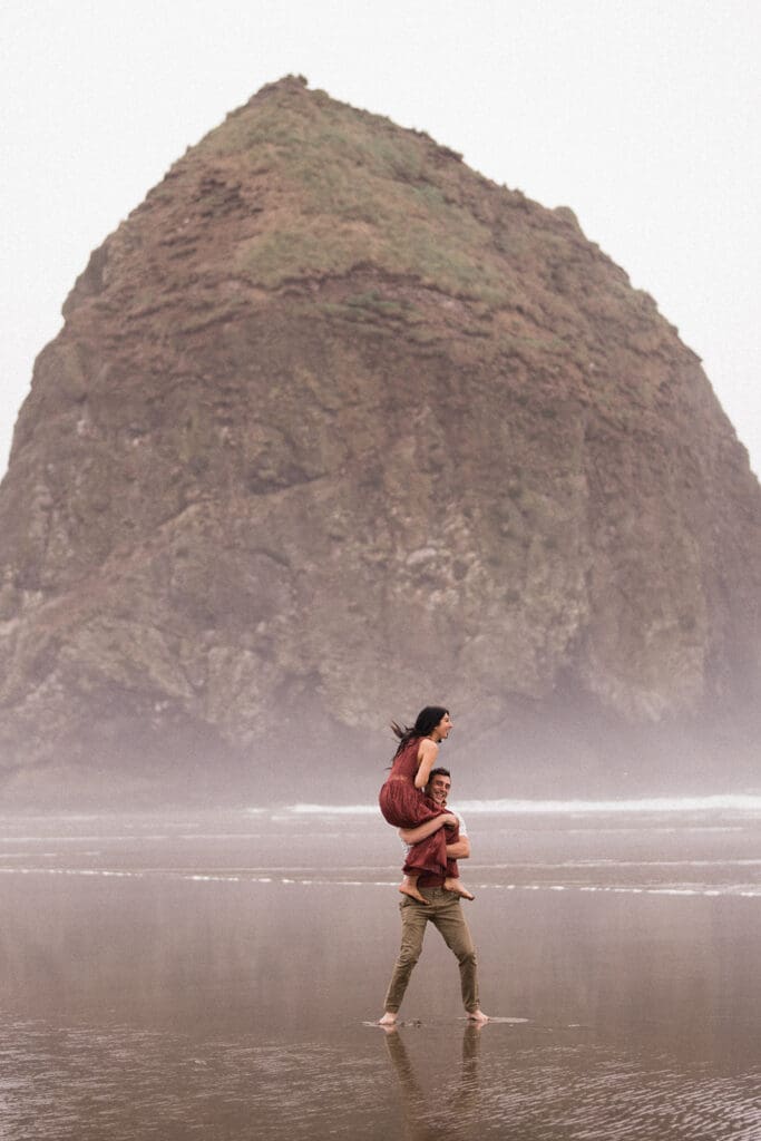 Cannon Beach Engagement -