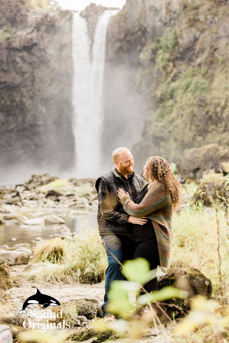 Snoqualmie Falls Engagement -