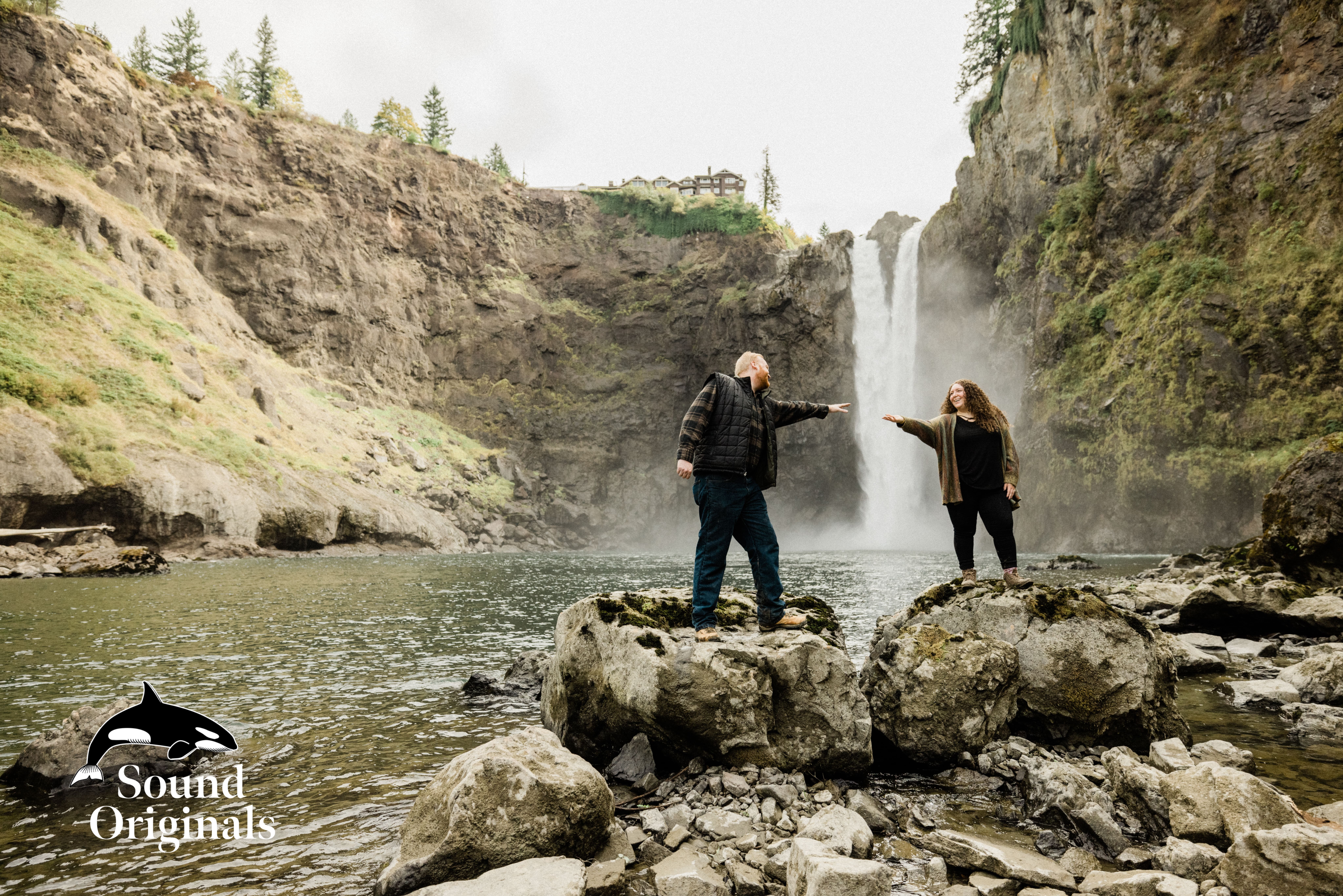 Snoqualmie Falls Engagement -