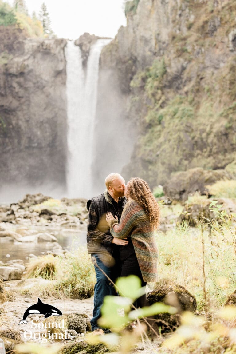 Snoqualmie Falls Engagement -