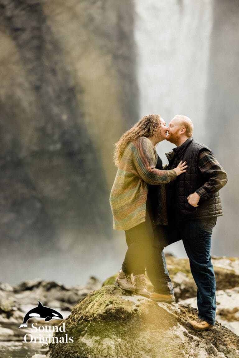 Snoqualmie Falls Engagement -