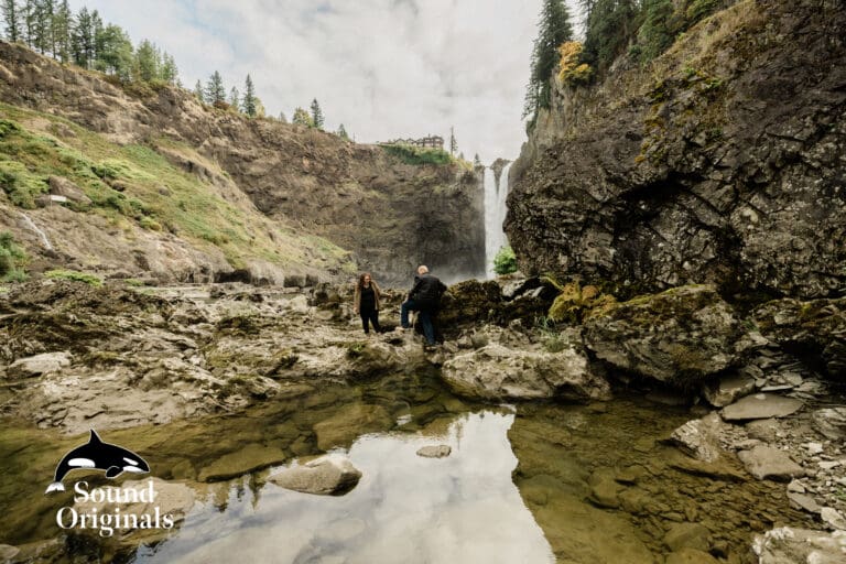 Snoqualmie Falls Engagement -