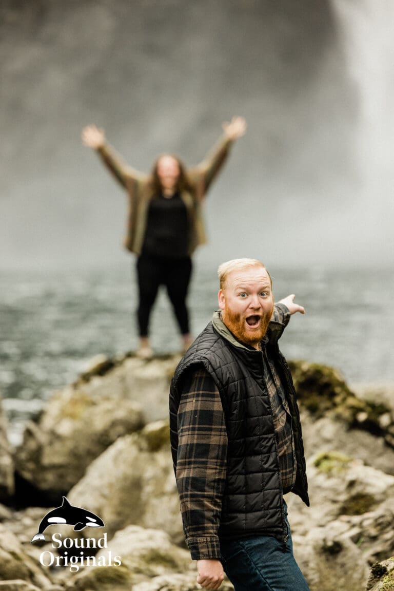 Snoqualmie Falls Engagement -