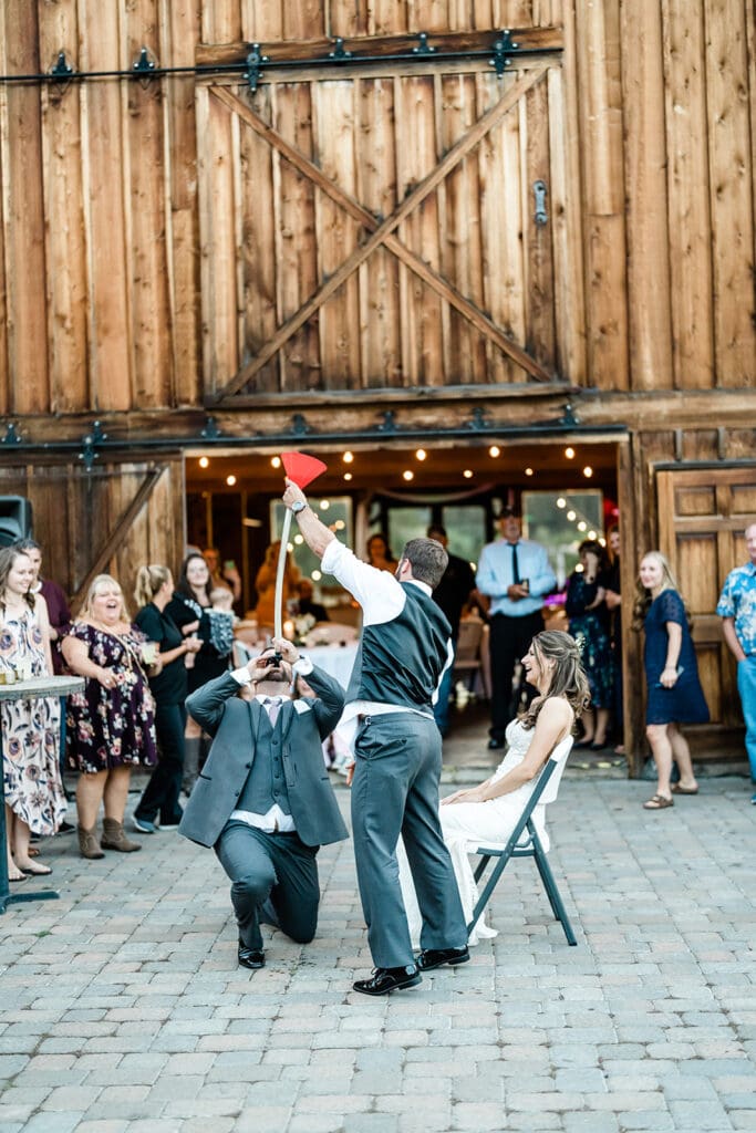 Cattle Barn Wedding -