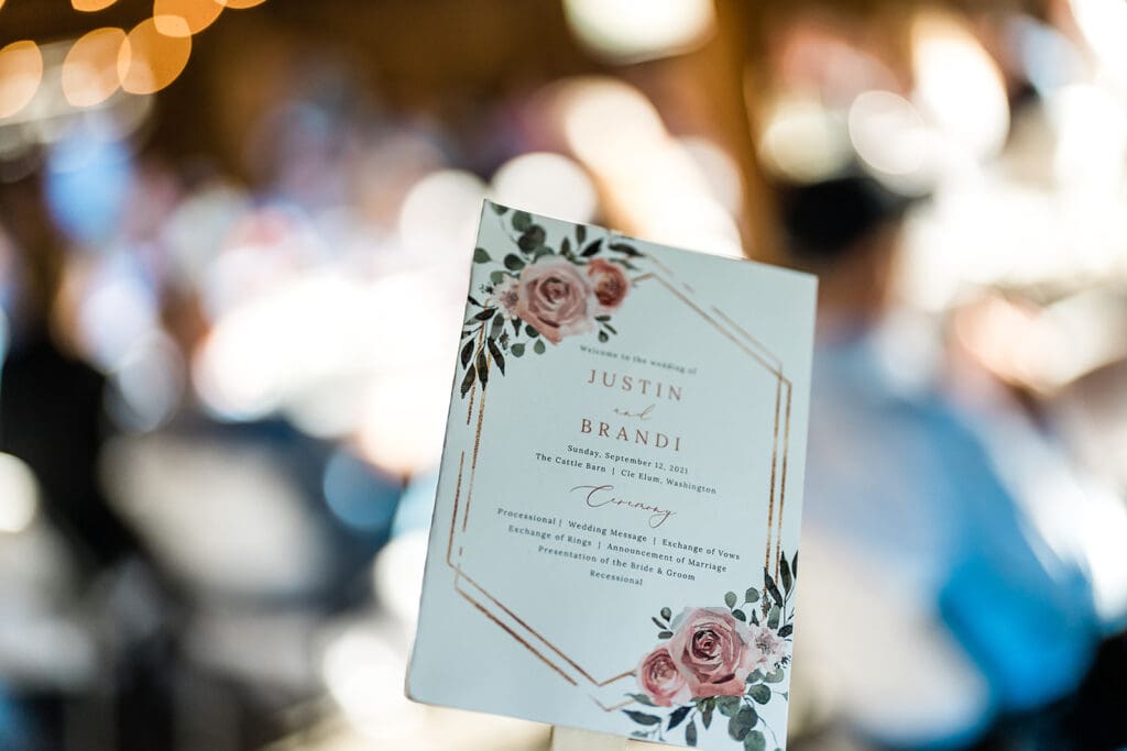 Cattle Barn Wedding -