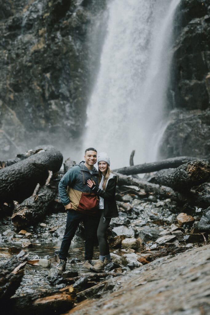 Franklin Falls Engagement -
