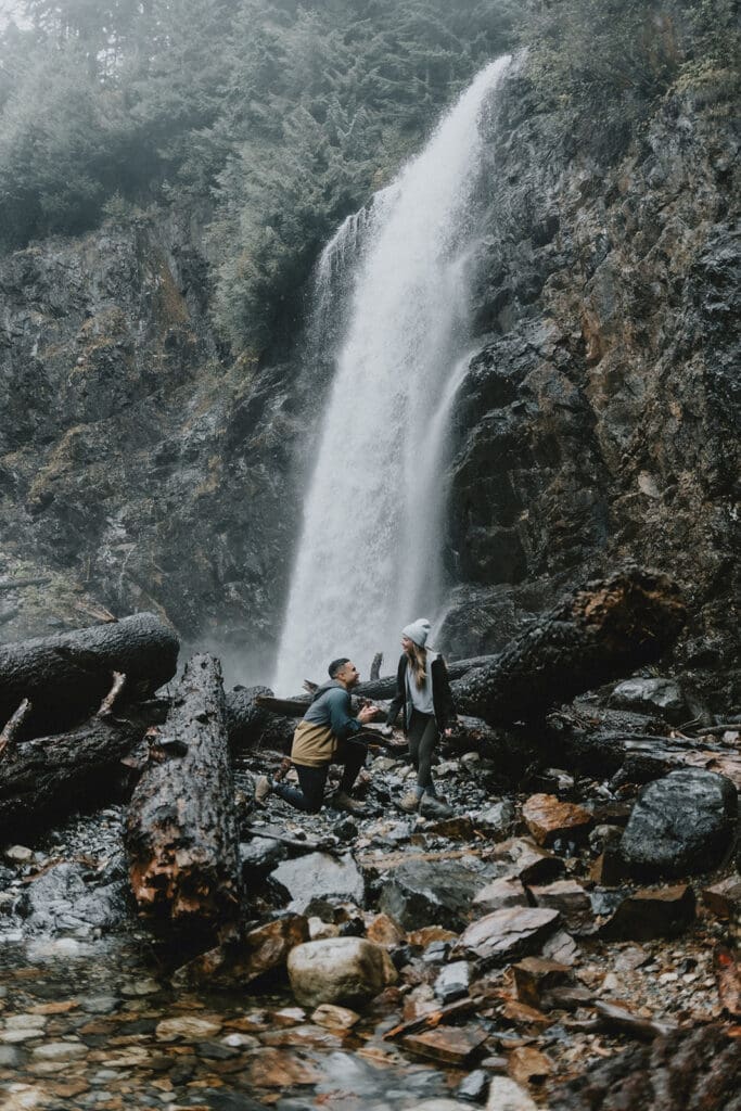 Franklin Falls Engagement -