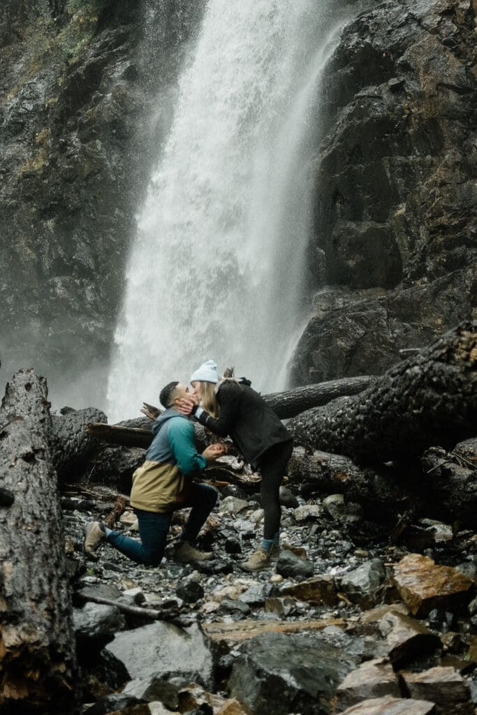 Franklin Falls Engagement -