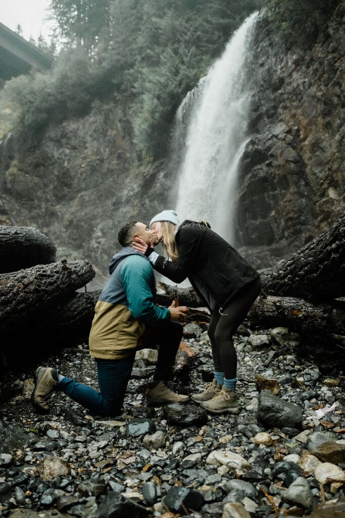 Franklin Falls Engagement -