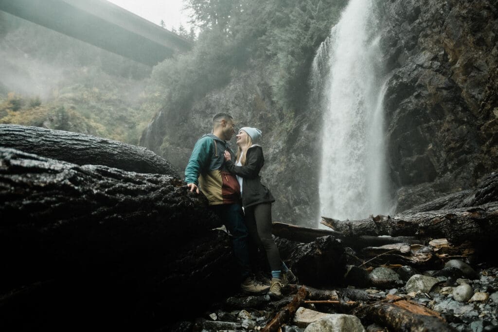 Franklin Falls Engagement -