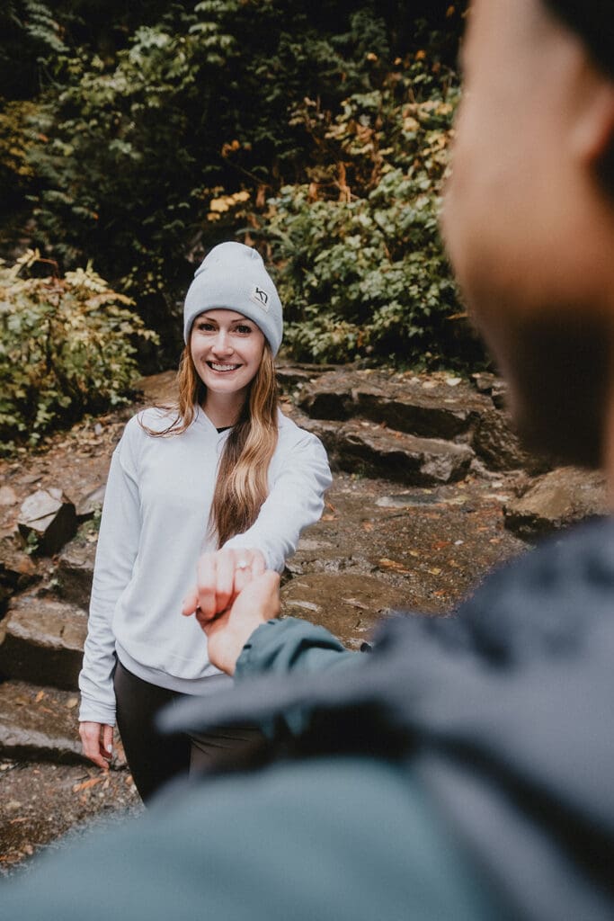 Franklin Falls Engagement -