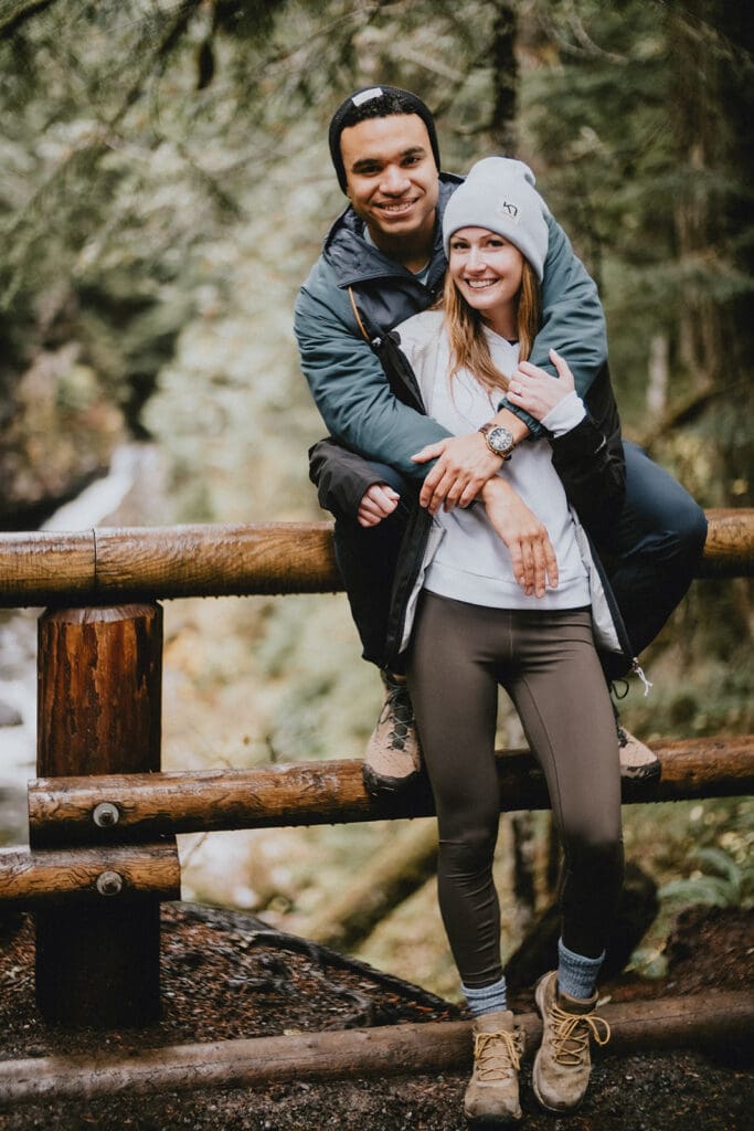Franklin Falls Engagement -