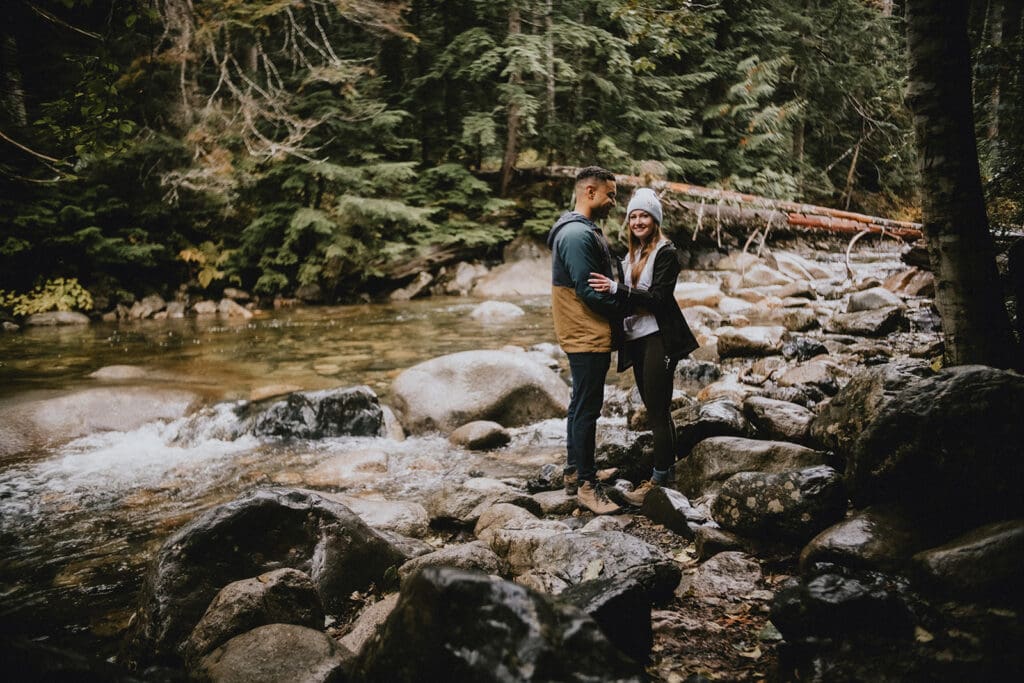 Franklin Falls Engagement -