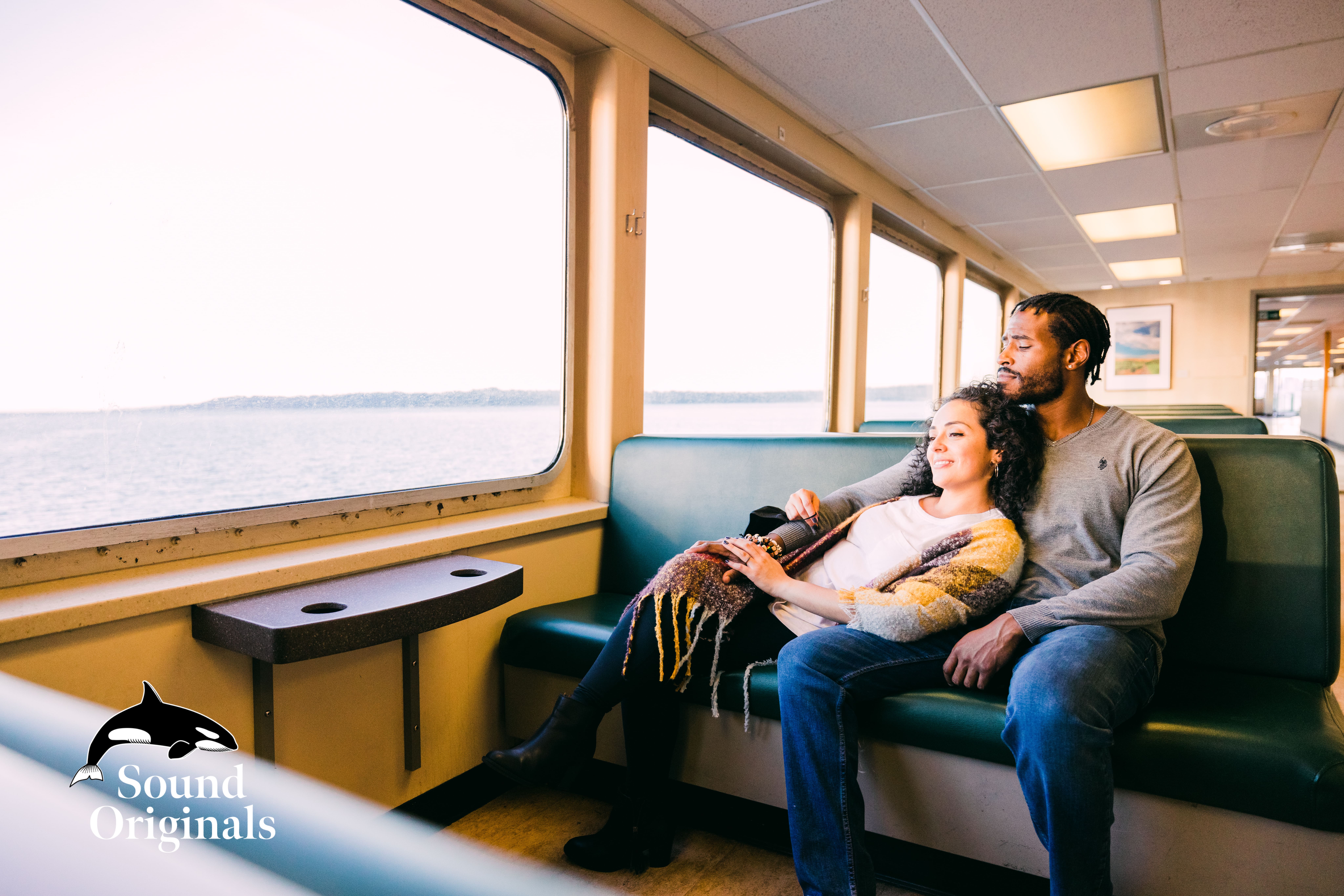 Seattle Ferry Engagement -