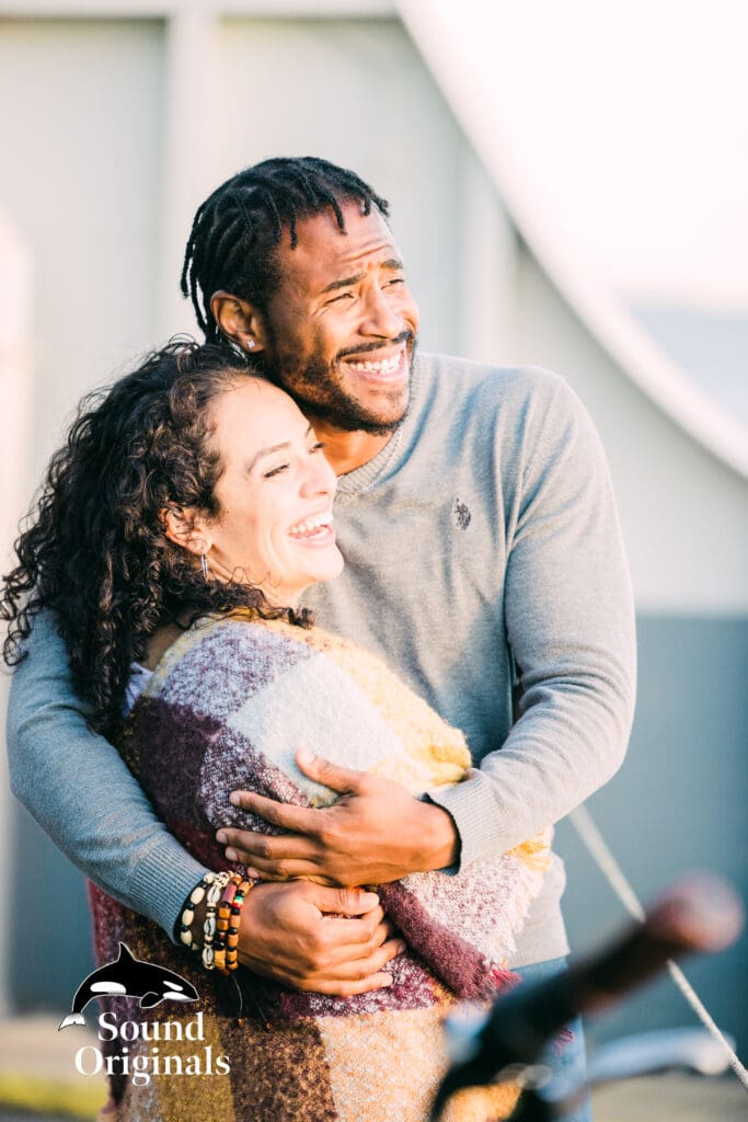 Seattle Ferry Engagement -