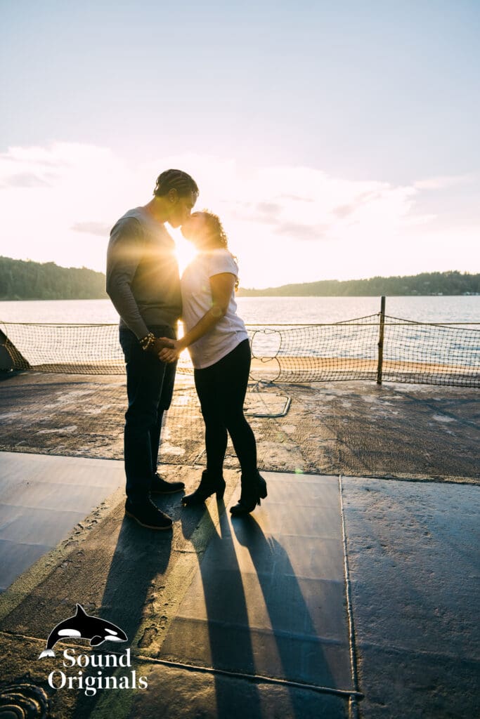 Seattle Ferry Engagement -
