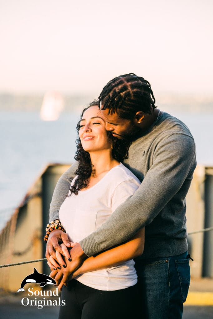 Seattle Ferry Engagement -