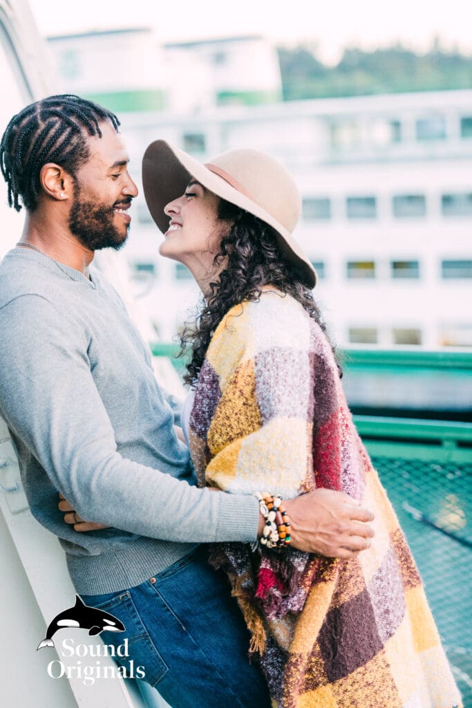 Seattle Ferry Engagement -