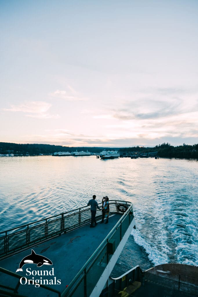 Seattle Ferry Engagement -