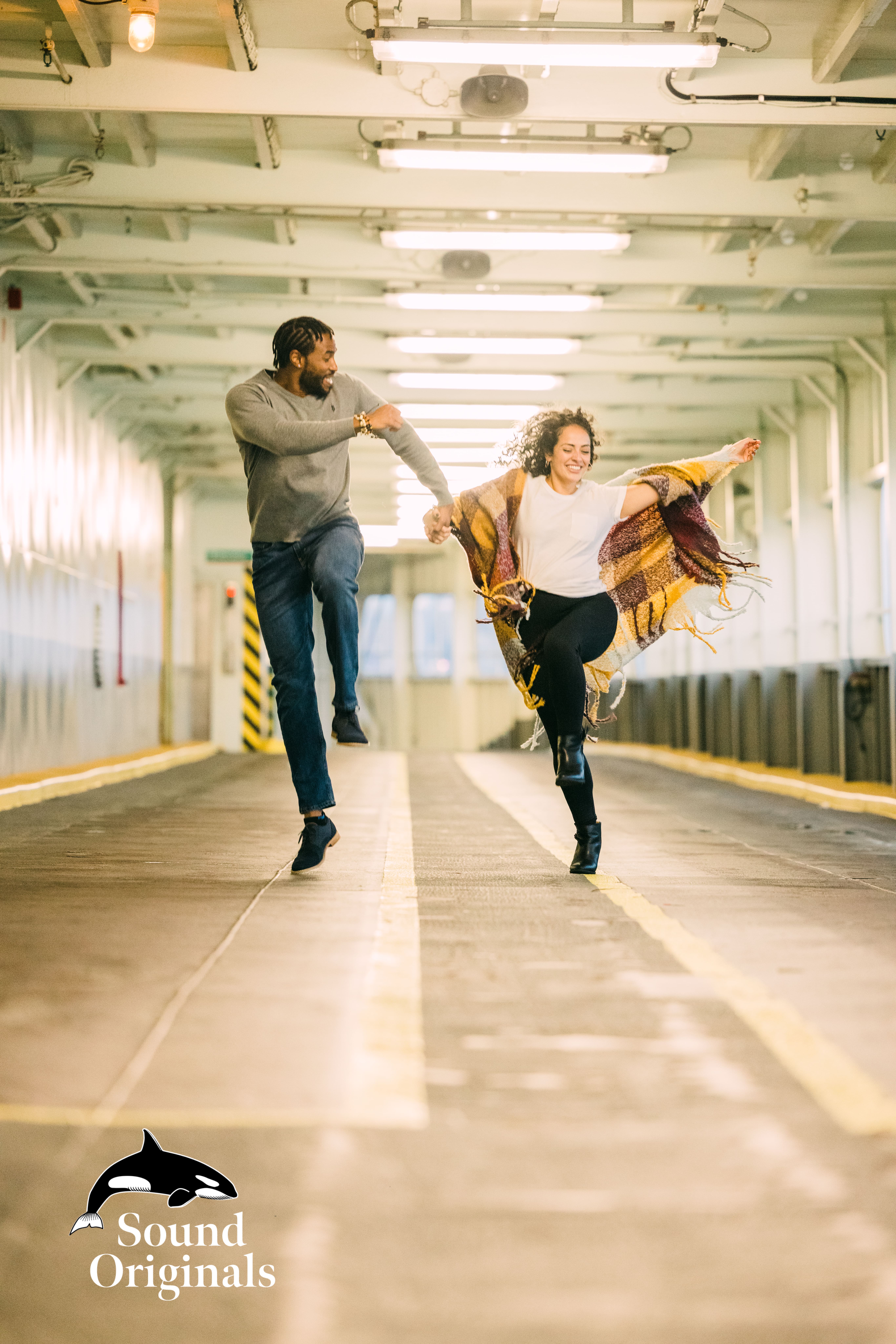 Seattle Ferry Engagement -