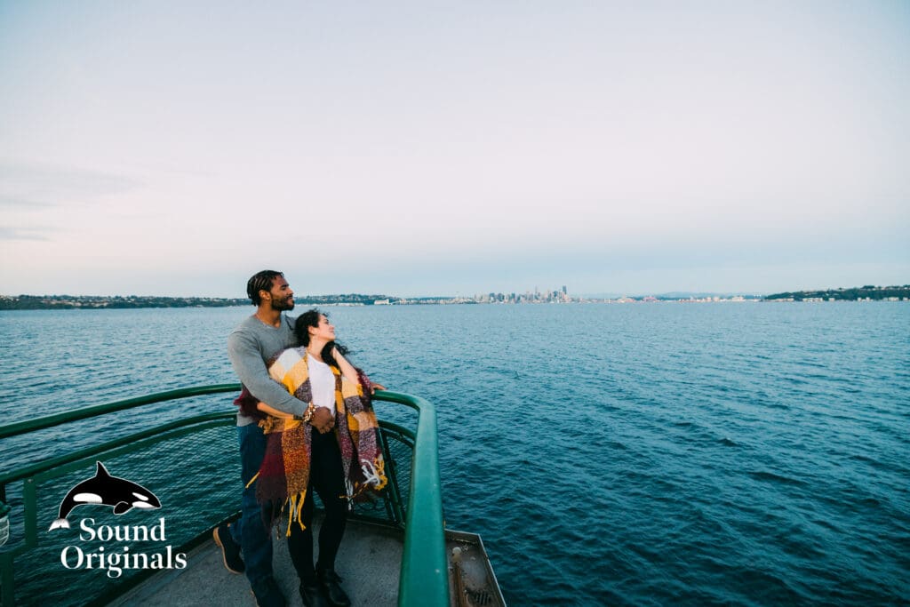 Seattle Ferry Engagement -