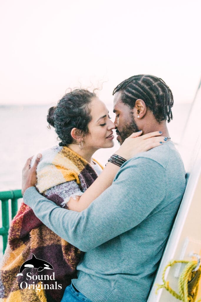 Seattle Ferry Engagement -