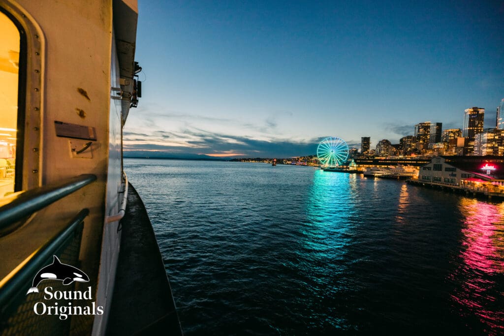 Seattle Ferry Engagement -