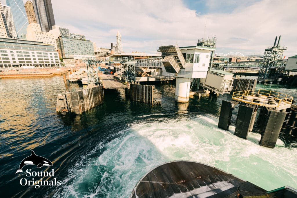 Seattle Ferry Engagement -