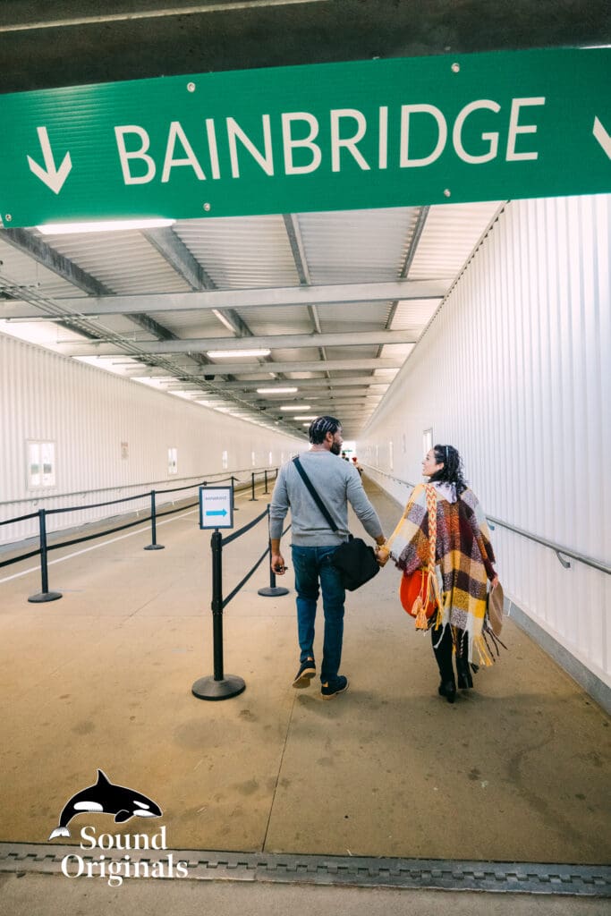 Seattle Ferry Engagement -