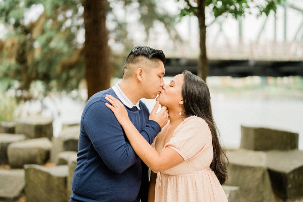 Portland Downtown Engagement Photos // Jerri & Louie -