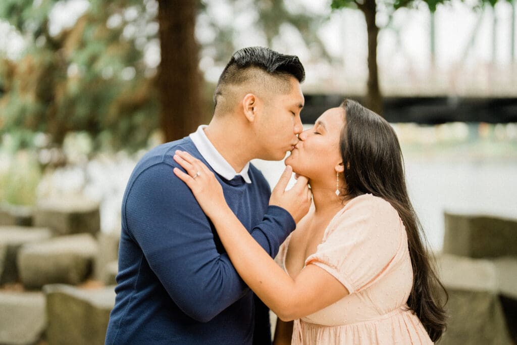 Portland Downtown Engagement Photos // Jerri & Louie -