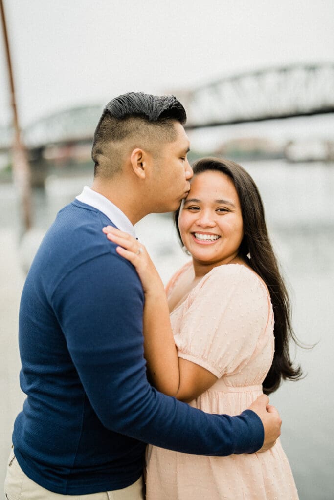 Portland Downtown Engagement Photos // Jerri & Louie -