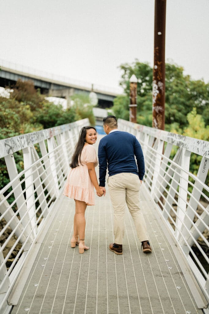Portland Downtown Engagement Photos // Jerri & Louie -