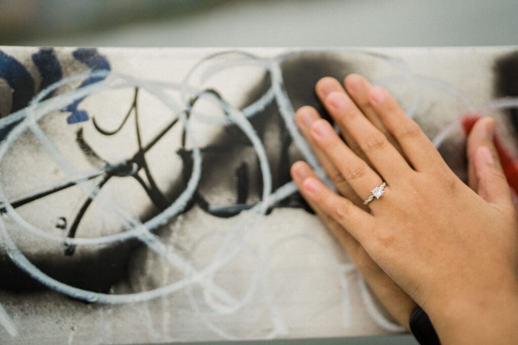 Portland Downtown Engagement Photos // Jerri & Louie -