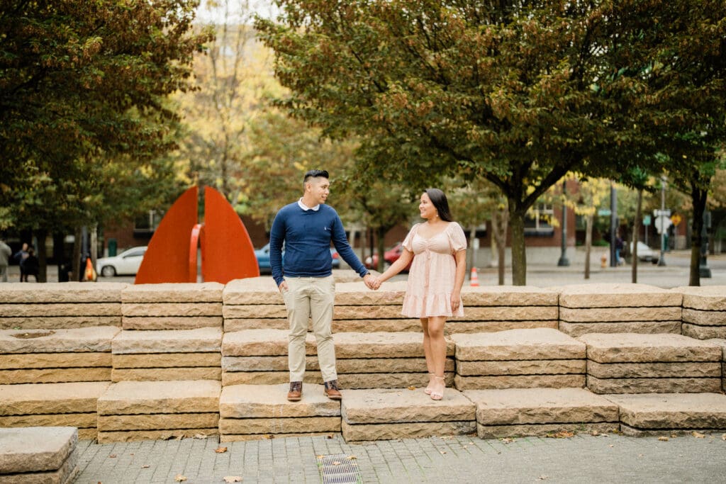 Portland Engagement Photography Ideas: PNW Romance with a Moody Twist -