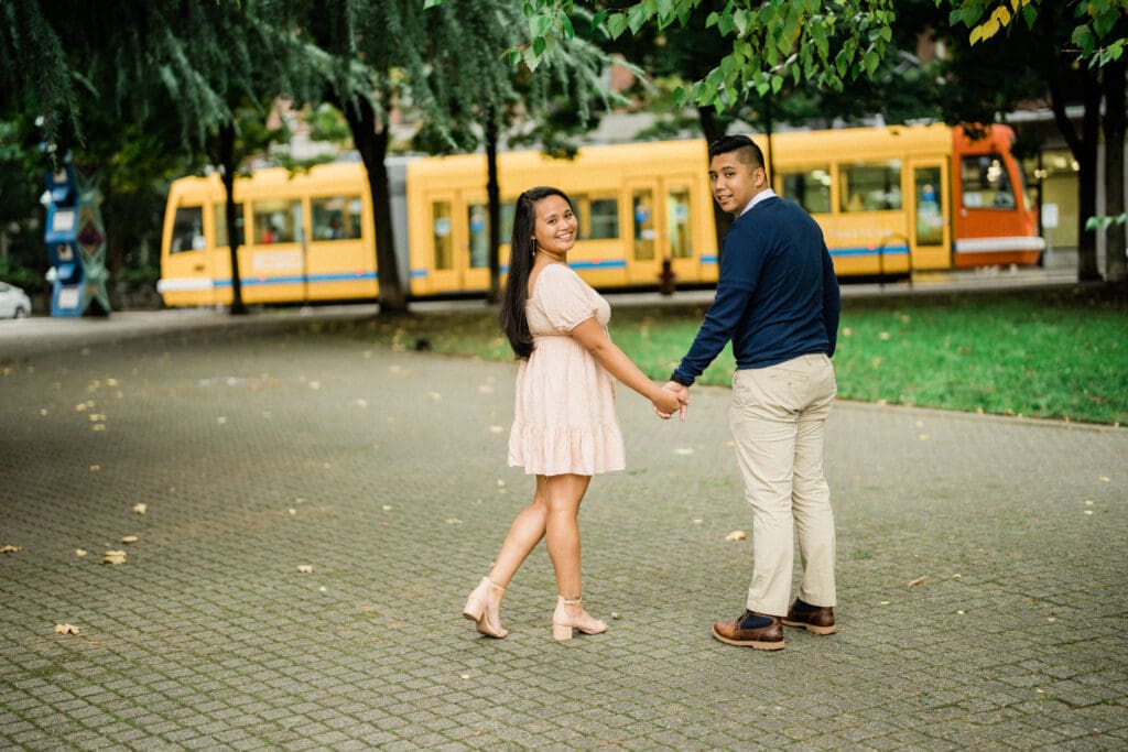 Portland Engagement Photography Ideas: PNW Romance with a Moody Twist -