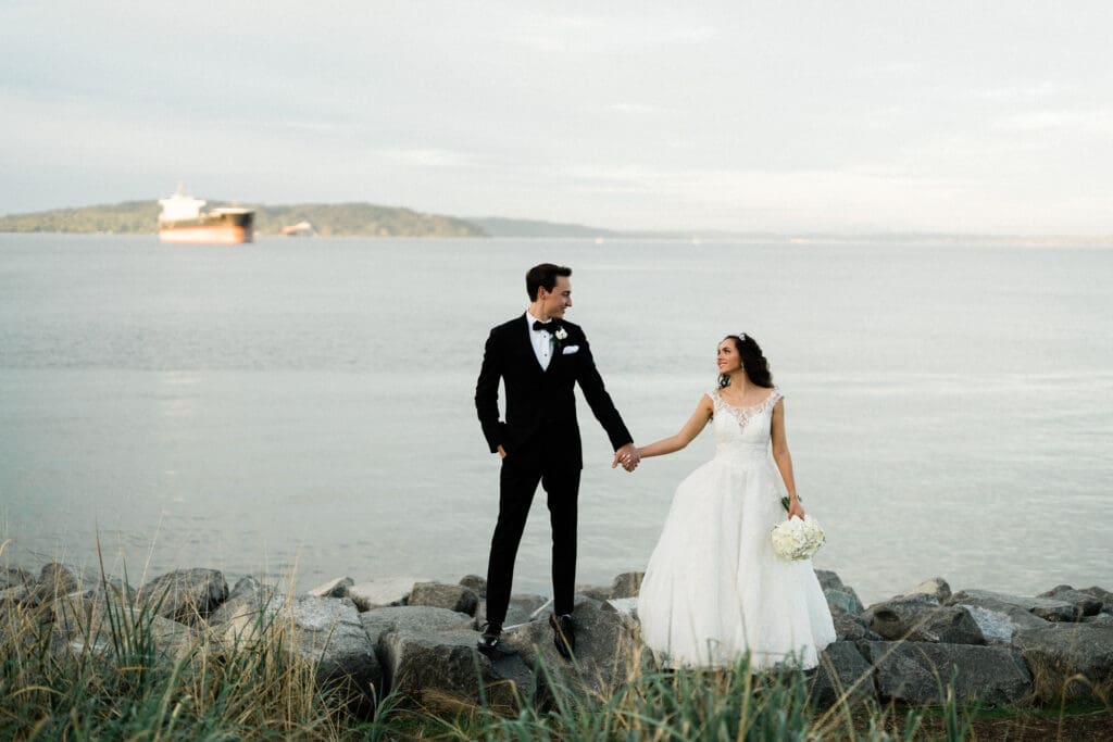 Silver Cloud Point Ruston Wedding // Madeline + Ryan -