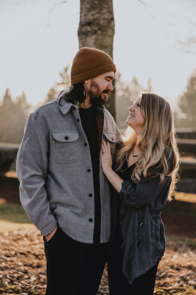 Rocky Butte Engagement // Christine + Zack -