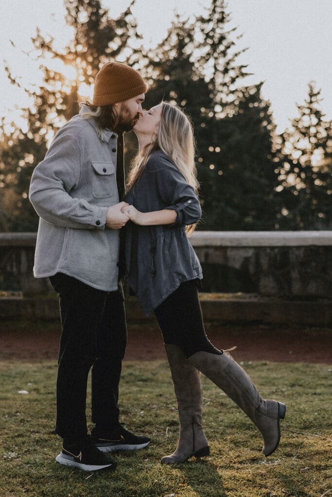 Rocky Butte Engagement // Christine + Zack -
