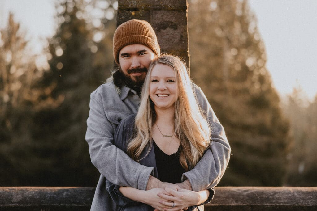 Rocky Butte Engagement // Christine + Zack -