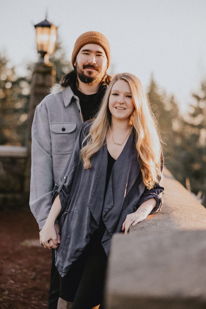 Rocky Butte Engagement // Christine + Zack -
