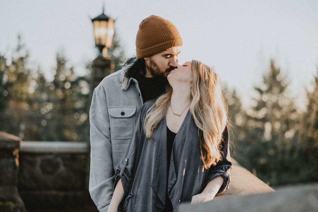 Rocky Butte Engagement // Christine + Zack -