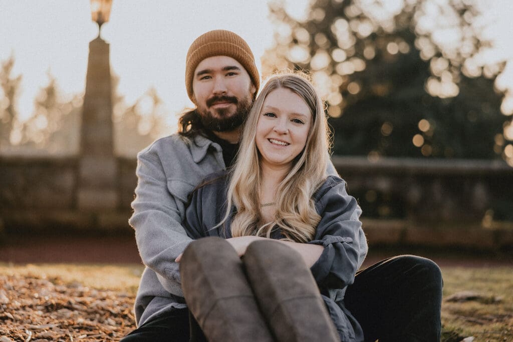 Rocky Butte Engagement // Christine + Zack -