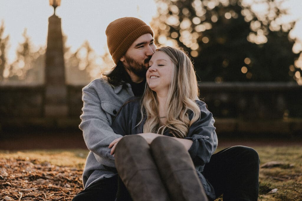 Rocky Butte Engagement // Christine + Zack -