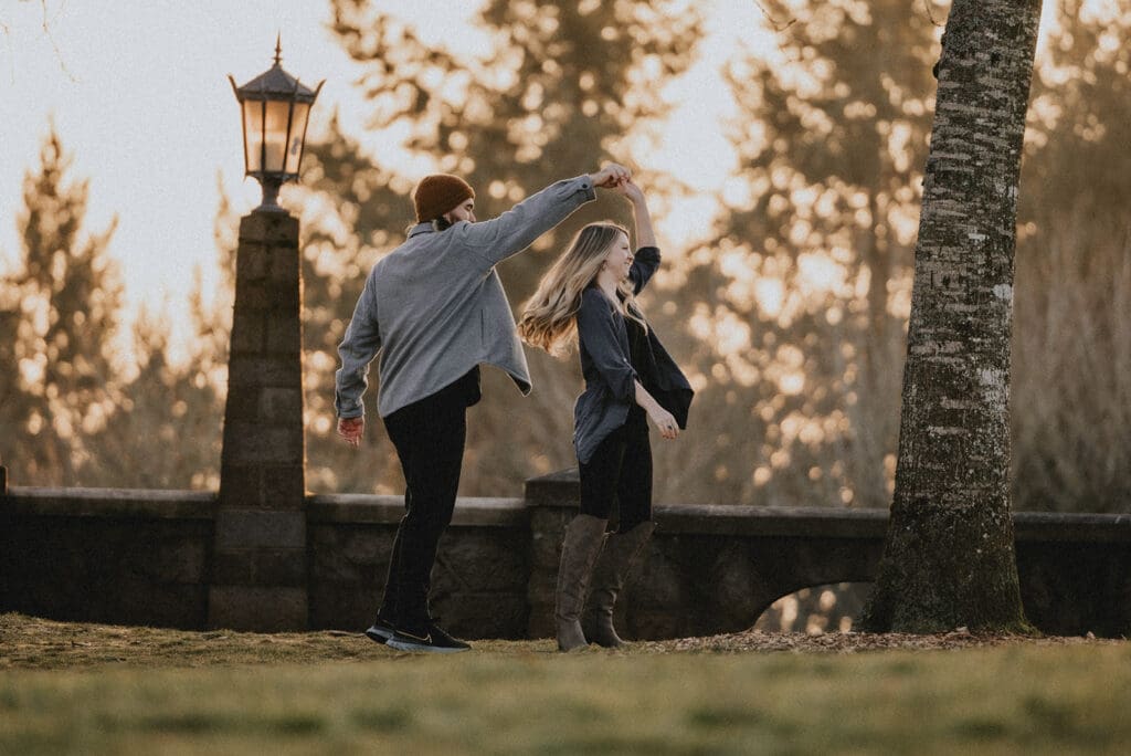 Rocky Butte Engagement // Christine + Zack -