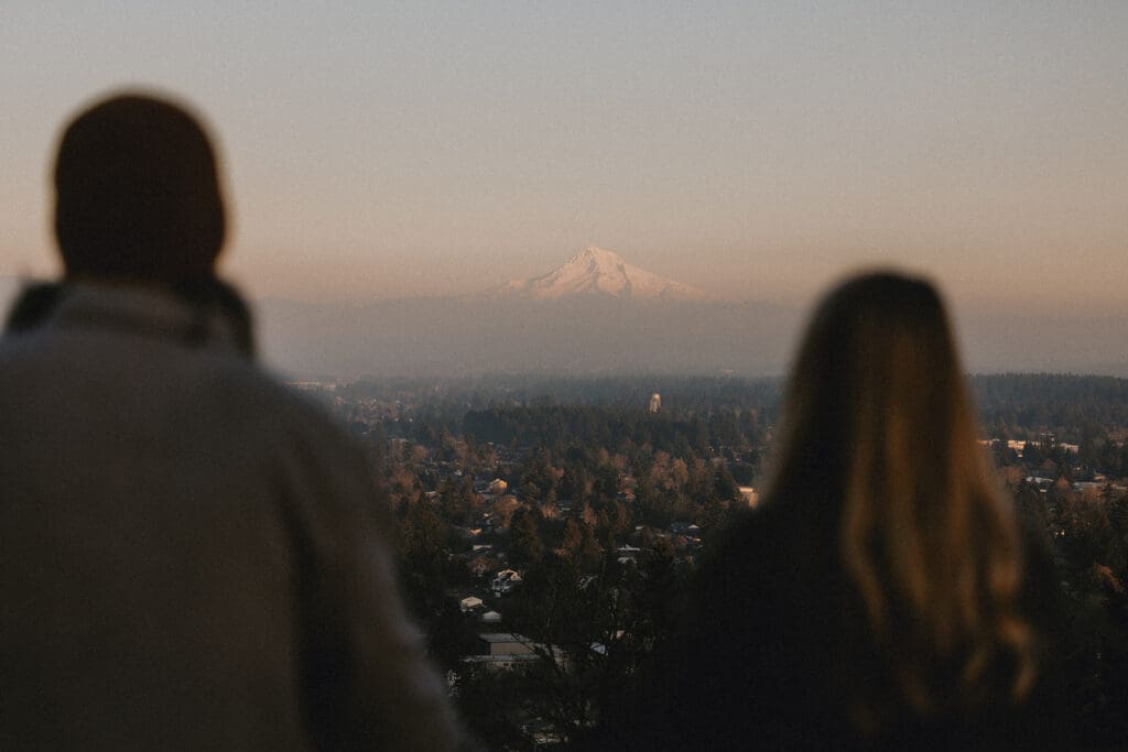 Rocky Butte Engagement // Christine + Zack -